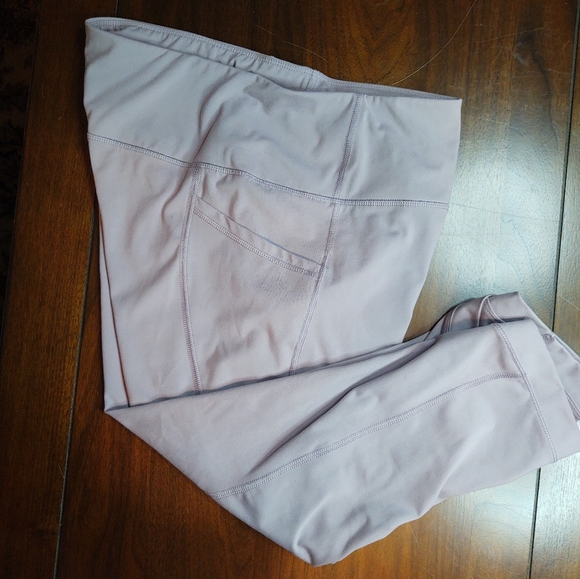 Apana Periwinkle Buttery Soft High Rise Leggings Pockets XL - Picture 2 of 4